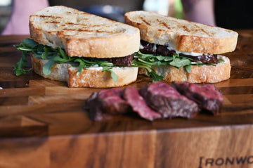 Horseradish Hanger Steak Sandwiches