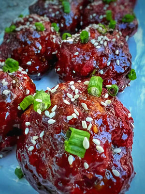 Wagyu Korean Style Meatballs