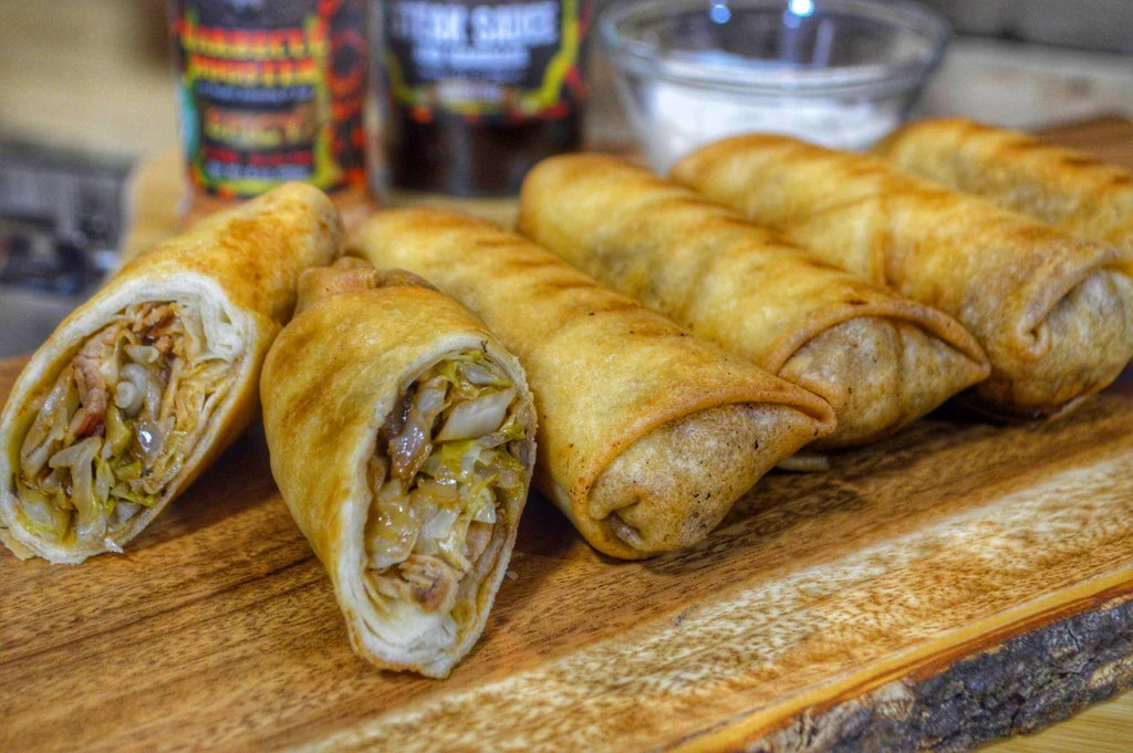 Brisket Egg Rolls with Horseradish Cream Croix Valley Foods