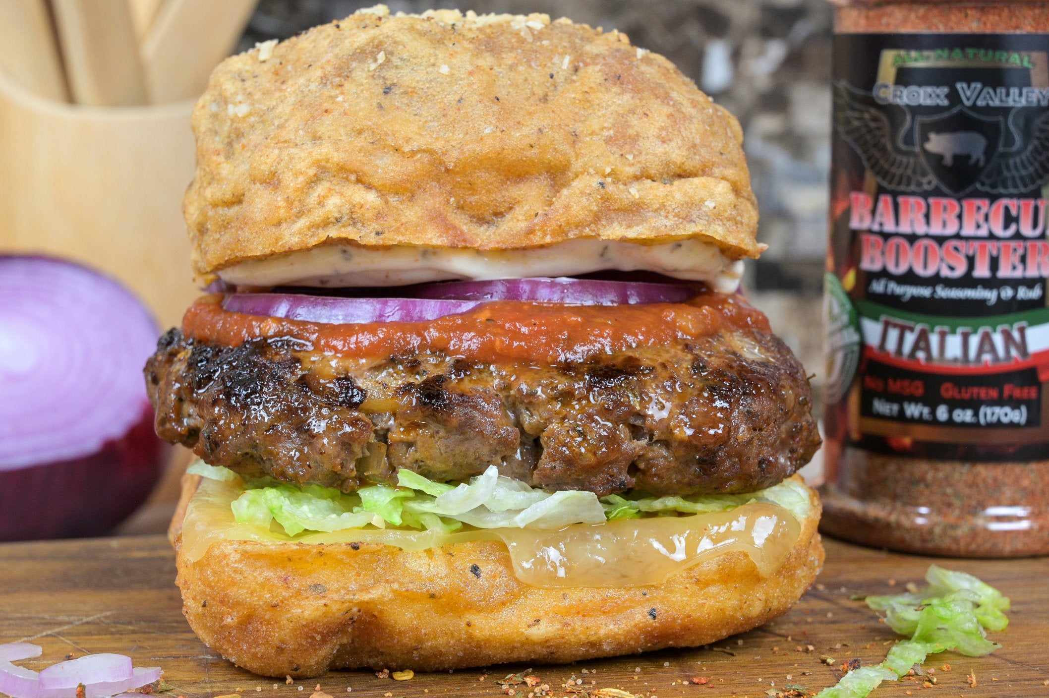 Tuscan Marinara Burger – Croix Valley Foods