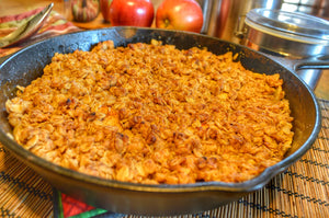 Cast Iron Apple Crisp