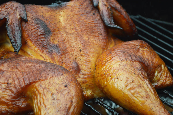 Spatchcocked Grilled Chicken