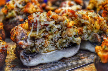 Scrumptious Sausage Stuffed Mushrooms
