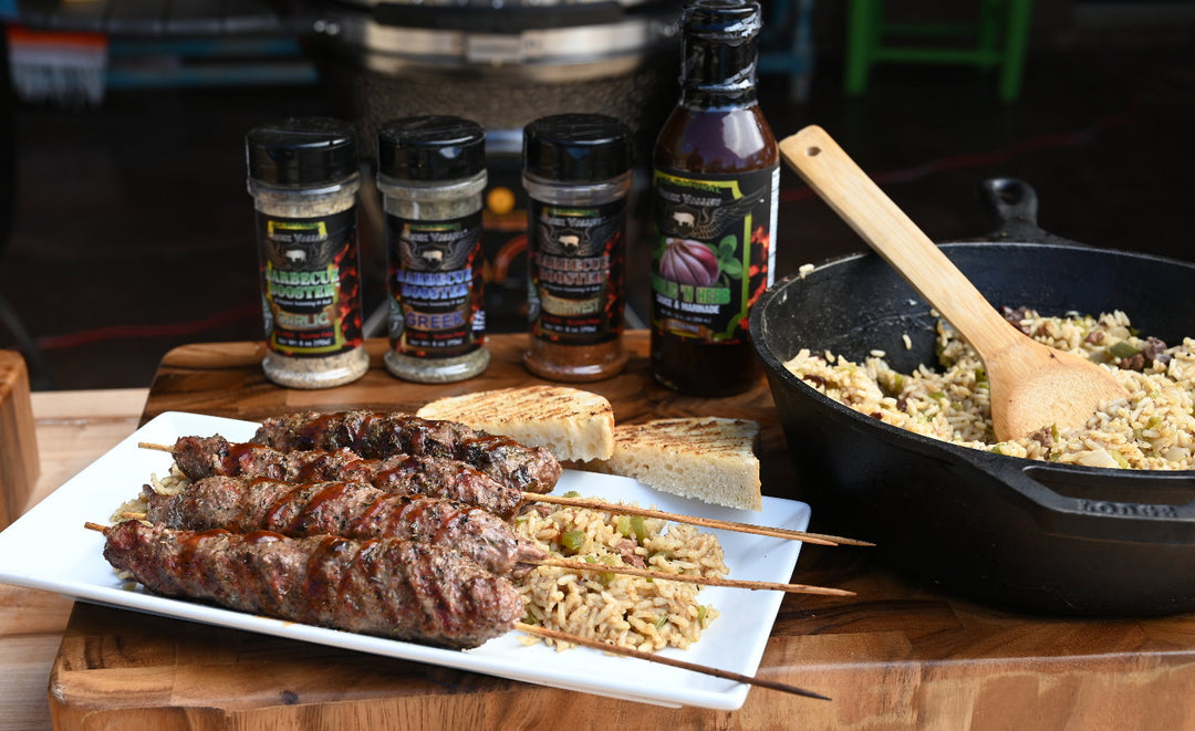 Kafta Kebabs with Dirty Rice – Croix Valley Foods