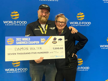 Damon Holter Becomes 2022 World Sandwich Champion With Bison Gyro