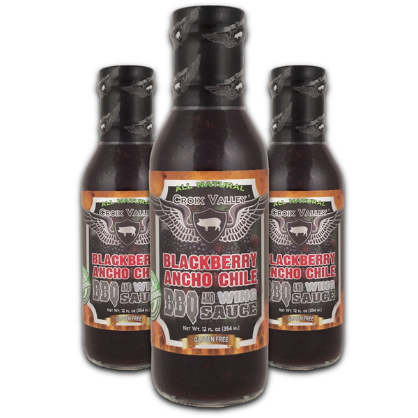 Croix Valley Blackberry Ancho Chile BBQ and Wing Sauce