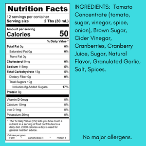 Croix Valley Cran-B-Cue™ BBQ Sauce