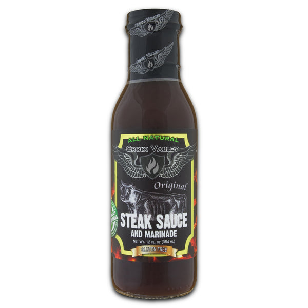 Croix Valley Original Steak Sauce & Marinade | Classic Bold Steak