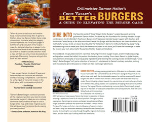 Croix Valley's Better Burgers - A Guide to Elevating the Burger Game by Damon Holter
