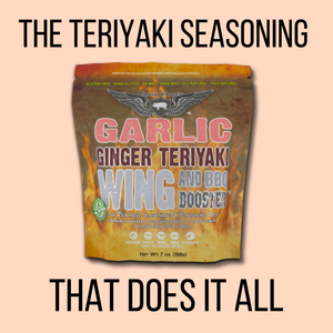 Croix Valley Garlic Ginger Teriyaki Wing and BBQ Booster