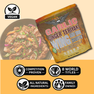 Croix Valley Garlic Ginger Teriyaki Wing and BBQ Booster