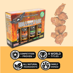 Croix Valley BBQ and Wing Sauce Gift Pack