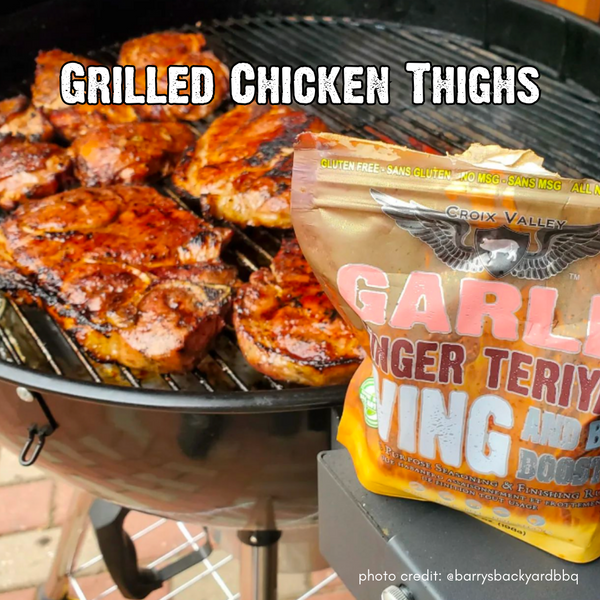 Croix Valley Garlic Ginger Teriyaki Wing and BBQ Booster