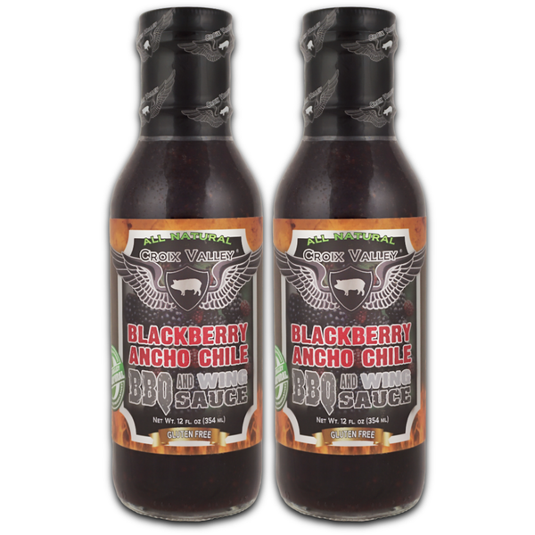 Croix Valley Blackberry Ancho Chile BBQ and Wing Sauce