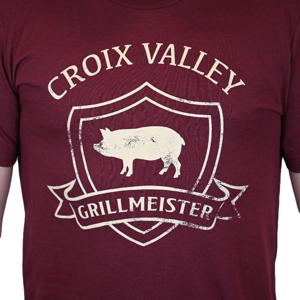 Croix Valley Grillmeister T-Shirt Red