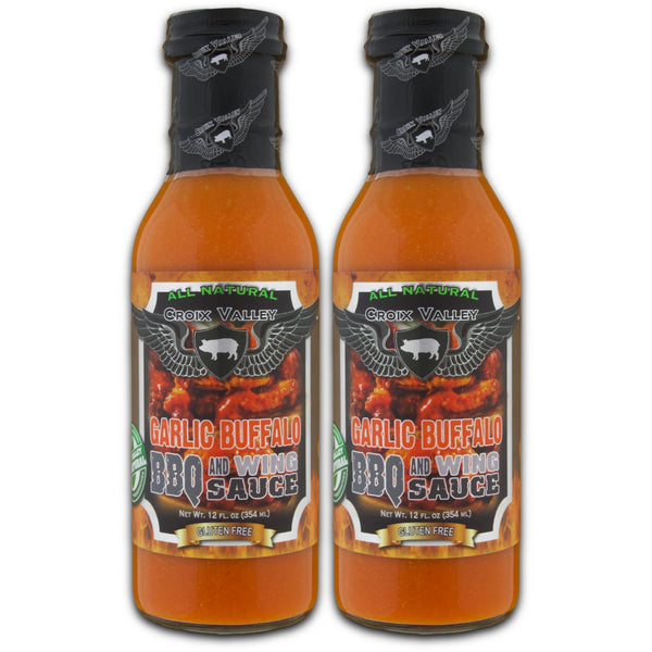 Croix Valley Garlic Buffalo BBQ & Wing Sauce