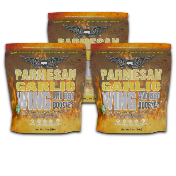 Croix Valley Parmesan Garlic Wing and BBQ Booster