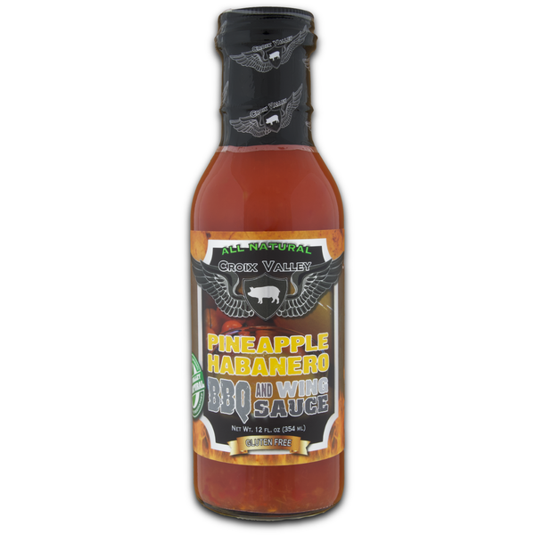 Croix Valley Pineapple Habanero BBQ & Wing Sauce