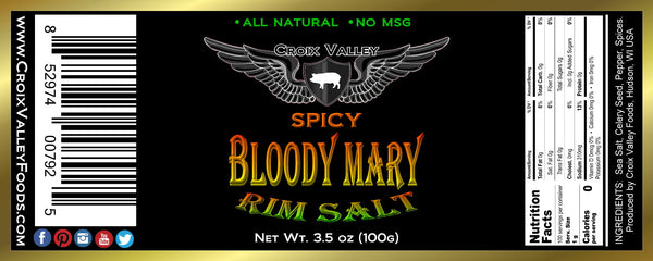 Croix Valley Spicy Bloody Mary Rim Salt